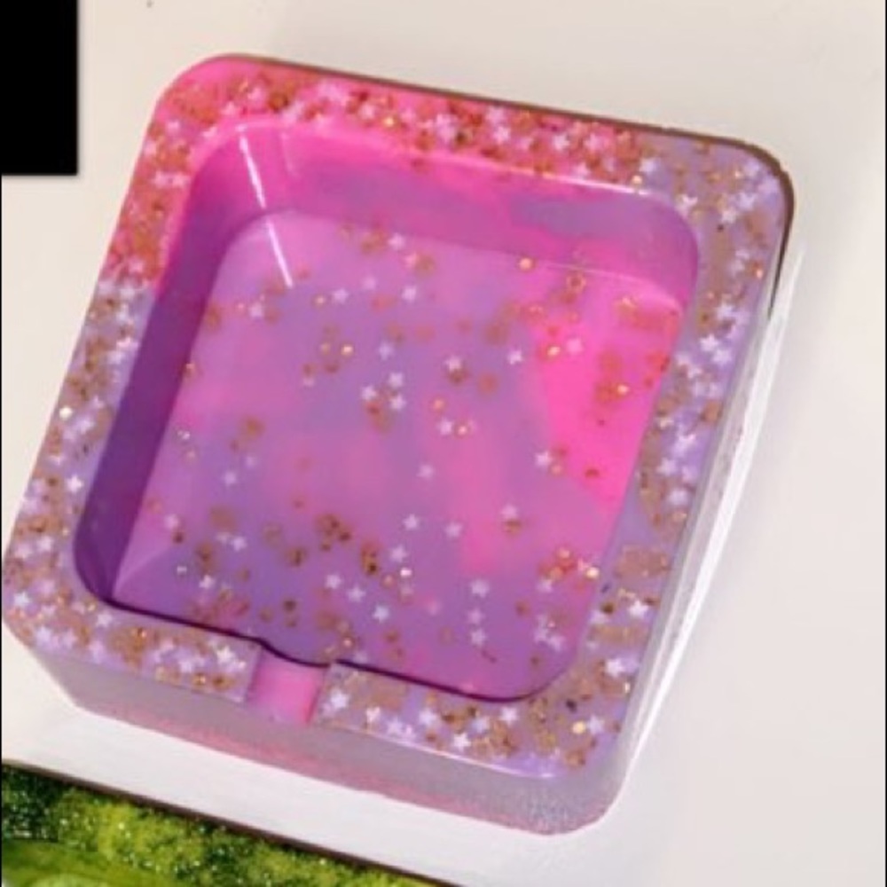 Handmade Resin Ashtray